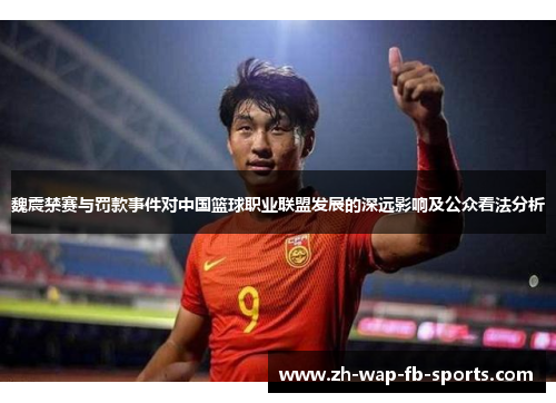 魏震禁赛与罚款事件对中国篮球职业联盟发展的深远影响及公众看法分析